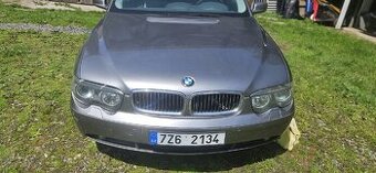 Bmw e65 před facelift, předek, světla, kapota, nárazník