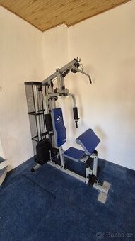 2x komplet Posilovací stroje na celé tělo - Jako nové