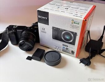 Sony Alpha A6000+ 50mm f/1,8 manuál - 1