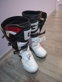 Motokrosové boty GAERNE GX-1 bílá