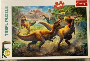 Puzzle dinosauři 160 dílků