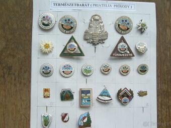 turistické odznaky Természet barát