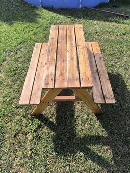 Stůl lavice dětský set