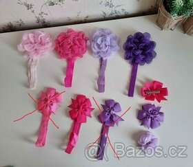 Čelenka a sponky pro holčičku
