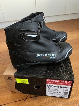 Boty na běžky Salomon R/combi junior vel. 40 2/3, 25,5cm