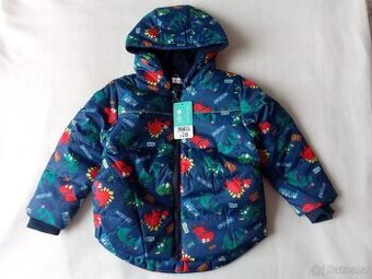 Nová podzimní Dino bunda, 98/104