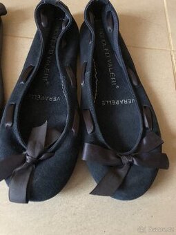 Baleriny celokožene Vera Pelle nové 37