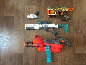 Zbraně X-shot (pasují náboje Nerf)