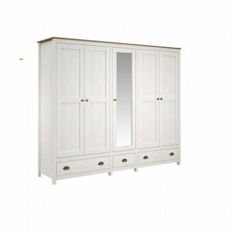 Dřevěná skříň 5dveřová TOPAZIO 206284