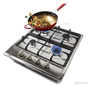 23palcový 4 hořákový plynový rozsah