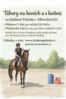 Jezdecký tábor s výukou