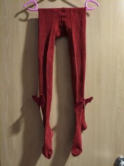 Punčocháče s mašlí 116-122