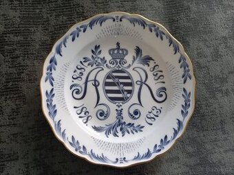 prodám tři kusy originálních míšeňských talířů