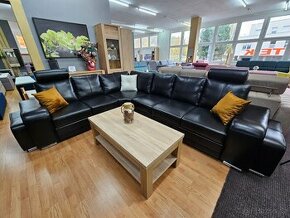 Luxusní rohova sedacka kožená NOVINKA ENZA