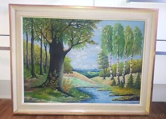 H. Salichová - Olej na plátně