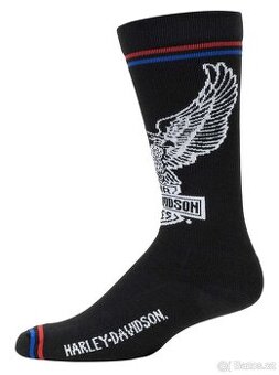 Pánské Ponožky Harley-Davidson V Balení sú 2 Páry