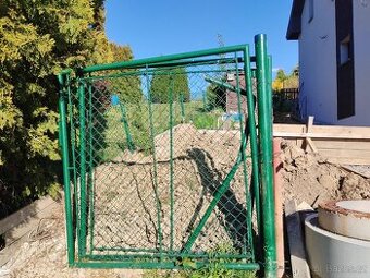 Zahradní branka dvoukřídlá 3x1,6m