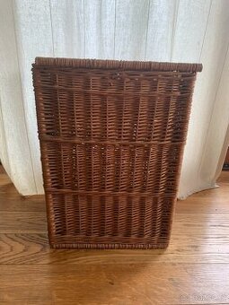 Proutěný koš na prádlo, Proutí