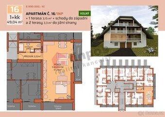 Prodej apartmánu č. 16 v Krkonoších