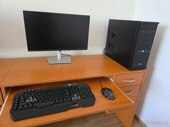 Kompletní PC sestava vč. Dell monitoru – vyčištěná, rychlá