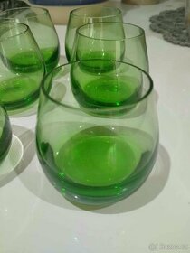 Zelené skleničky - 1