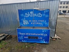 Klec skibox bedna koš na lyže