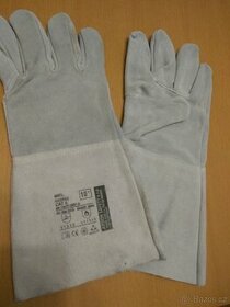 Pracovní svářečské rukavice kožené vel. 10,11.- 2 druhy