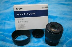 Sigma 30mm F1.4 DC DN pro Canon EOS-M