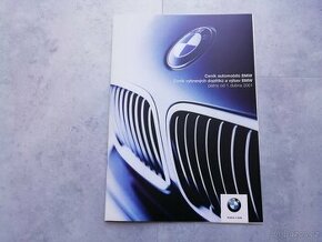 BMW CZ ceník 2001 - doprava v ceně