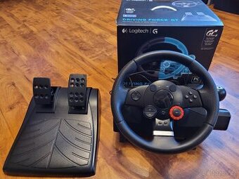 Volant + pedály Logitech Driving Force GT Gran Turismo 6 ps3