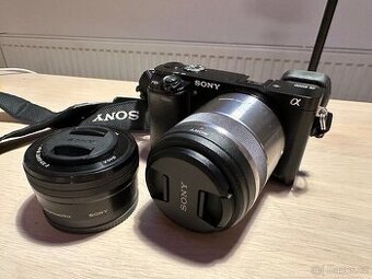 Sony Alpha A6000 + 2 objektívy