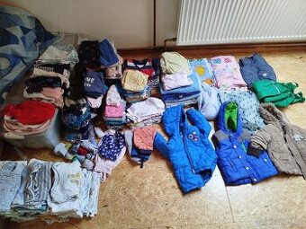 REZERVOVANO/Dětské oblečení od narození do vel. 92