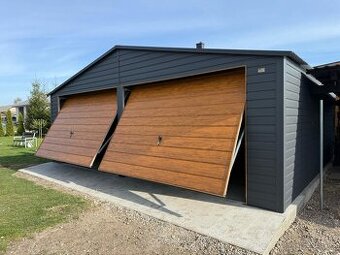 Moderní plechová garáž 7x6