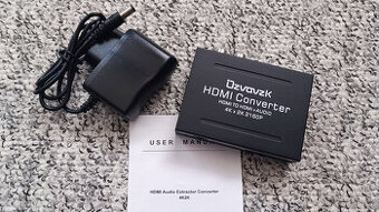 HDMI converter, audio extractor 4k 2k