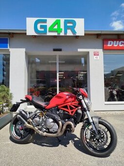 Ducati Monster 821, ČR, POUZE 5 069 KM, VÝBAVA, SERVIS