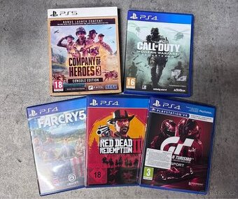 - PS5/PS4 hry -