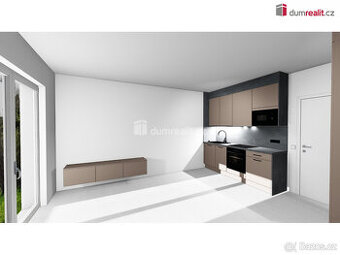 Nový světlá byt 1+kk, 30,15 m2, 3np, / 2 p. OV, novostavba,