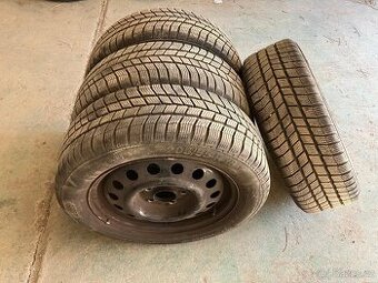 Zimní pneu Barum vč. ráfků 4 ks 205x55 R16 91 T