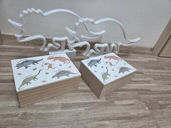 Led osvetleni Dinosauri triceratops + 2 krabicky