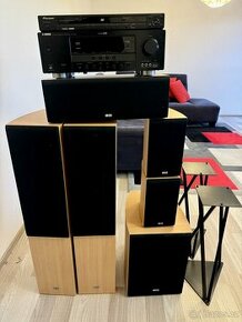 Receiver Yamaha + repro Heco - 1