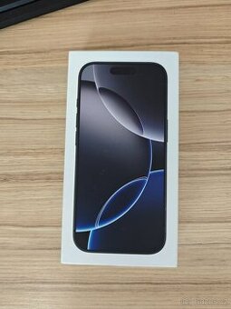 iPhone 16 Pro 128GB černý titan