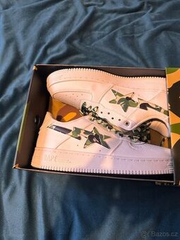 BAPE STA Low White ABC Camo Grenn EUR 46