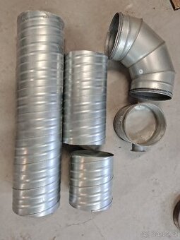 Potrubi 250mm vzduchotechnika spiro, cena za vse - 1