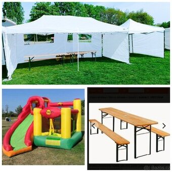 Nůžkový stan 2x2 - 3x3 - 3x4,5 - 3x6m