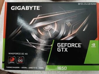 Grafická karta Geforce Gtx 1650 4Gb