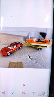 Lamborghini Miura &Boat,Matchbox,1970,jak nové.