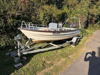 Loď 6m + Motor Yamaha 30Hp + vlek. Vše s TP