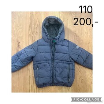 Zimní bunda kluk 110
