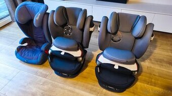 2x Autosedačka Cybex Pallas M-fix + Autosedačka Römer