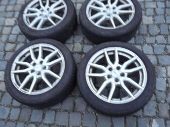 ALU KOLA + ZIMNÍ PNEU 205/55R17 ŠKODA 17" VW SEAT